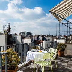Отель Hôtel Parc Saint Séverin балкон