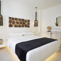 Отель Eolia Kamari Villa Греция, Остров Санторини - отзывы, цены и фото номеров - забронировать отель Eolia Kamari Villa онлайн комната для гостей