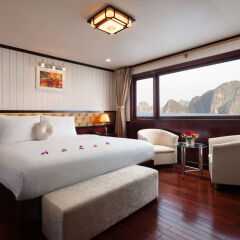 Отель Halong Silversea Cruise комната для гостей фото 4