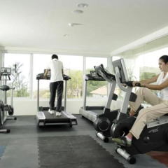 Отель Bel Air Condo Cape Panwa фитнесс-зал