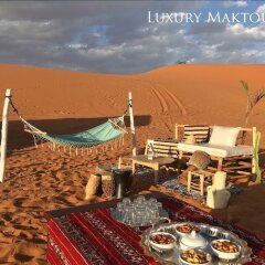 Отель Luxury Maktoub Марокко, Мерзуга - отзывы, цены и фото номеров - забронировать отель Luxury Maktoub онлайн пляж