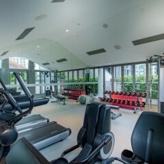 Отель M Social Singapore фитнесс-зал фото 2