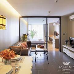 Balcony Courtyard Si Racha Hotel & Serviced Apartments в номере