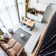 Отель Short Stay Group Eastern Docklands Apartments Нидерланды, Амстердам - отзывы, цены и фото номеров - забронировать отель Short Stay Group Eastern Docklands Apartments онлайн балкон