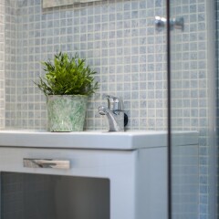 Отель Apartamento Madrid de los Austrias I Испания, Мадрид - отзывы, цены и фото номеров - забронировать отель Apartamento Madrid de los Austrias I онлайн ванная