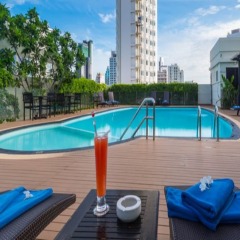 Отель Lohas Residences Sukhumvit Бангкок бассейн фото 2