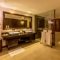 Отель Aditya Boutique Hotel Шри-Ланка, Катукурунда - отзывы, цены и фото номеров - забронировать отель Aditya Boutique Hotel онлайн ванная