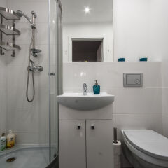 Отель Apartament Panska by Your Freedom Польша, Варшава - отзывы, цены и фото номеров - забронировать отель Apartament Panska by Your Freedom онлайн ванная фото 2
