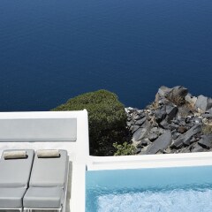 Отель Eden Villas By Canaves Oia Греция, Остров Санторини - отзывы, цены и фото номеров - забронировать отель Eden Villas By Canaves Oia онлайн бассейн