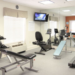 Отель Holiday Inn Express Vicksburg фитнесс-зал фото 3