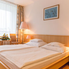 Отель Hunguest Hotel Panorama Венгрия, Хевиз - 1 отзыв об отеле, цены и фото номеров - забронировать отель Hunguest Hotel Panorama онлайн комната для гостей фото 4
