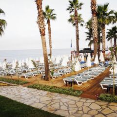 Meryan Hotel Турция, Окурджалар - отзывы, цены и фото номеров - забронировать отель Meryan Hotel - All Inclusive онлайн пляж фото 3