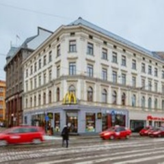 Отель Liberty Mansard Латвия, Рига - отзывы, цены и фото номеров - забронировать отель Liberty Mansard онлайн вид на фасад