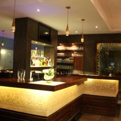 Отель Hôtel & Restaurant Farid гостиничный бар