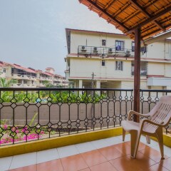 Апартаменты OYO 12666 Home Comfortable Studio Chogum Road Гоа балкон