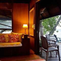Отель Motu Mapeti - Tahiti Private Island балкон