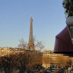 Отель Hôtel Derby Eiffel балкон
