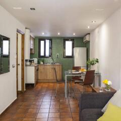 Отель AinB Las Ramblas-Guardia Apartments Испания, Барселона - 1 отзыв об отеле, цены и фото номеров - забронировать отель AinB Las Ramblas-Guardia Apartments онлайн комната для гостей фото 2