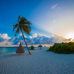 Отель Furaveri Island Resort & Spa пляж