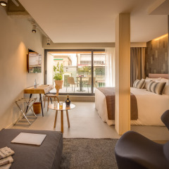 Отель Ohla Eixample 5* Стандартный номер с различными типами кроватей фото 8