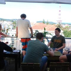 Dalat Backpackers Hostel Далат гостиничный бар