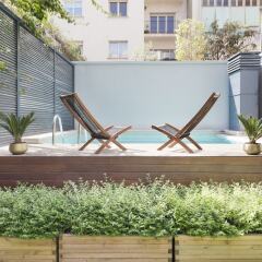 Отель My Space Barcelona Private Pool Garden Испания, Барселона - 6 отзывов об отеле, цены и фото номеров - забронировать отель My Space Barcelona Private Pool Garden онлайн бассейн фото 2
