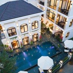 Отель Green Tea Homestay бассейн
