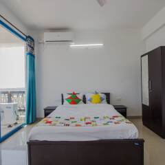 Отель OYO 11897 Home Greek Style 2BHK With Pool Bambolim Гоа комната для гостей