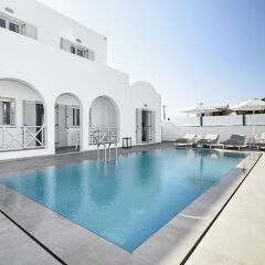 Отель Tramonto Private Villa Греция, Остров Санторини - отзывы, цены и фото номеров - забронировать отель Tramonto Private Villa онлайн бассейн фото 2
