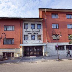 Отель Bodo Hotell вид на фасад