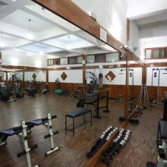 Отель Pokhara Grande Непал, Покхара - отзывы, цены и фото номеров - забронировать отель Pokhara Grande онлайн фитнесс-зал фото 2