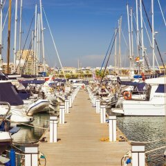 Апартаменты Premium Studio Marina View Nautical JR. Suite IN Cabo Золотая зона Марина пляж