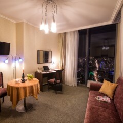 Visotsky Hotel and Apartment Екатеринбург комната для гостей фото 3