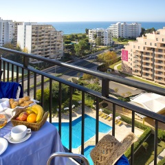 Отель Apartamentos Club Amarilis Портимао балкон