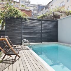 Отель My Space Barcelona Private Pool Garden Испания, Барселона - 6 отзывов об отеле, цены и фото номеров - забронировать отель My Space Barcelona Private Pool Garden онлайн бассейн фото 3