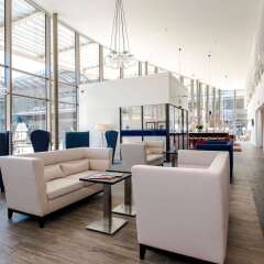 Отель Hampton by Hilton Amsterdam/Arena Boulevard Нидерланды, Амстердам - 2 отзыва об отеле, цены и фото номеров - забронировать отель Hampton by Hilton Amsterdam/Arena Boulevard онлайн интерьер отеля фото 3