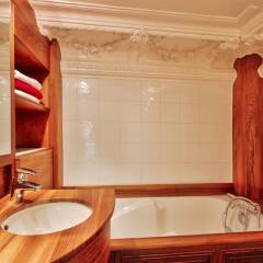 Апартаменты Luxury apartment - garden access Monceau ванная
