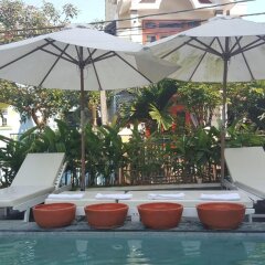 Отель Flamingo Villa Hoi An Вьетнам, Хойан - отзывы, цены и фото номеров - забронировать отель Flamingo Villa Hoi An онлайн бассейн фото 3