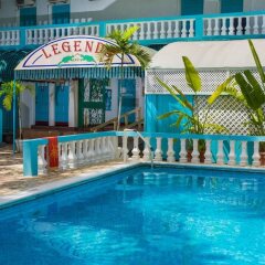 Отель Legends Beach Resort Ямайка, Негрил - отзывы, цены и фото номеров - забронировать отель Legends Beach Resort онлайн бассейн фото 2