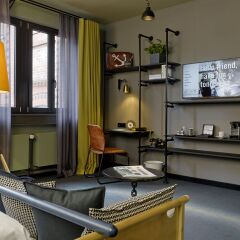 Отель 25hours Hotel Altes Hafenamt Германия, Гамбург - отзывы, цены и фото номеров - забронировать отель 25hours Hotel Altes Hafenamt онлайн комната для гостей фото 3
