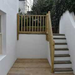 Отель Spacious 4 Bedroom Flat in Central Brighton Брайтон балкон