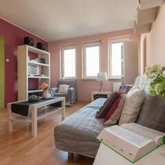 Отель P&O Apartments Bielany 4 Польша, Варшава - отзывы, цены и фото номеров - забронировать отель P&O Apartments Bielany 4 онлайн комната для гостей фото 5