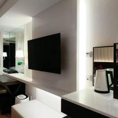 Отель Solaria Nishitetsu Hotel Seoul Myeongdong Южная Корея, Сеул - 1 отзыв об отеле, цены и фото номеров - забронировать отель Solaria Nishitetsu Hotel Seoul Myeongdong онлайн удобства в номере фото 2