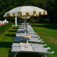 Отель Park Villa Giustinian Мирано приотельная территория