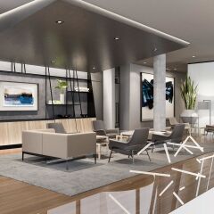 Отель Courtyard by Marriott Vilnius City Center интерьер отеля фото 2