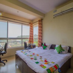 Отель OYO 13290 Home Serene 1BHK Porvorim Гоа балкон