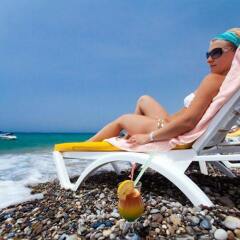 Stella Beach Турция, Окурджалар - отзывы, цены и фото номеров - забронировать отель Stella Beach - All Inclusive онлайн пляж фото 2