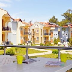 Апартаменты Hisar Garden Apartments Олудениз балкон