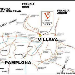 Hotel Pamplona Villava городской автобус