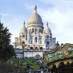 Hotel Eden Montmartre Париж приотельная территория
